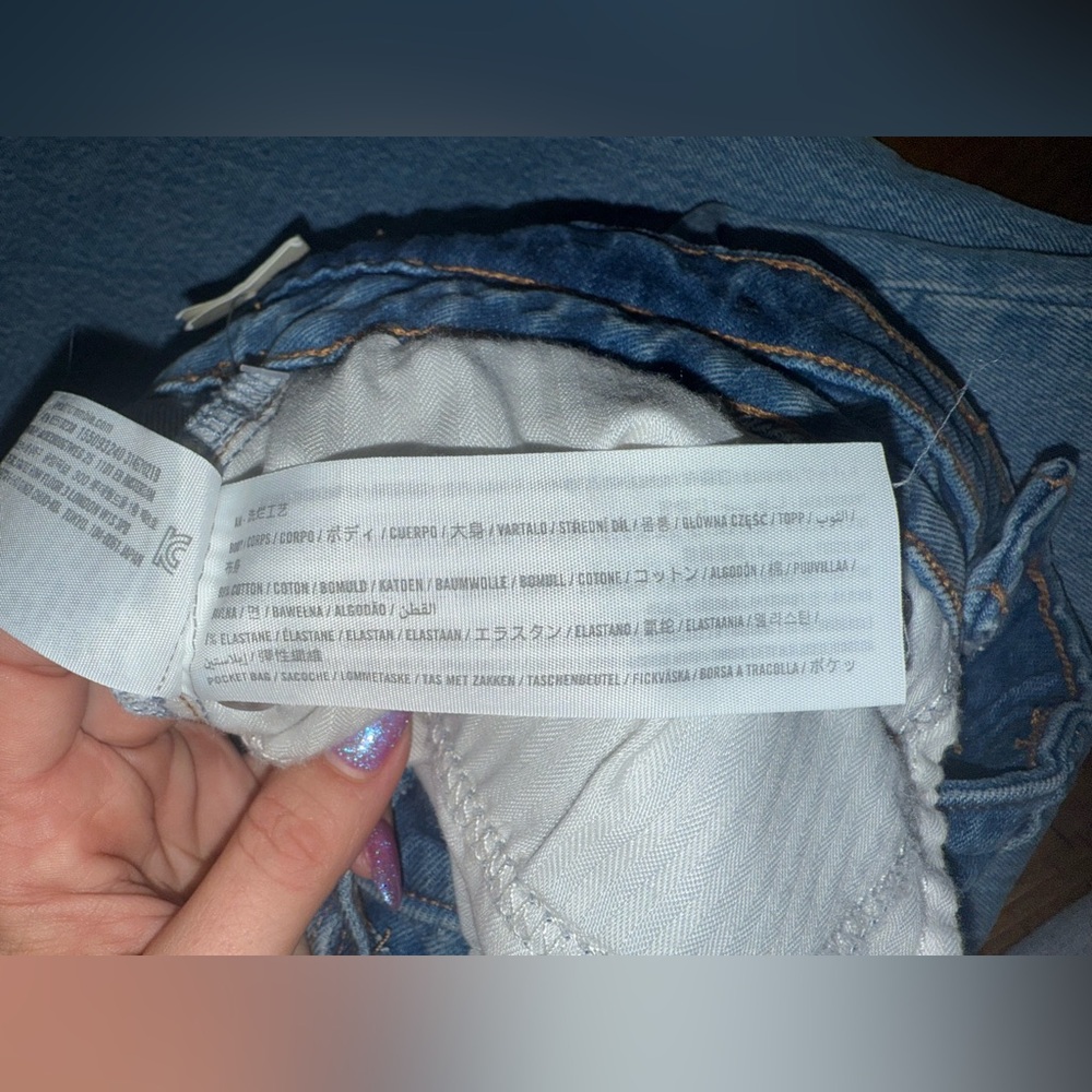 Abercrombie & Fitch Light Blue Denim Pants‎ - Picture 8 of 8